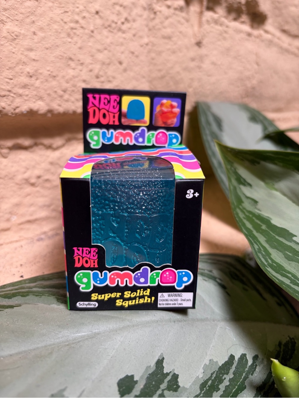 Needoh Gumdrop Super Solid Squish - Teal